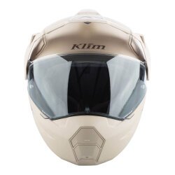 Klim X1 Alpha Carbon Korumalı ADV Motosiklet Kaskı Krem / Kahverengi - 5