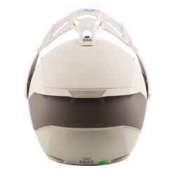 Klim X1 Alpha Carbon Korumalı ADV Motosiklet Kaskı Krem / Kahverengi - 6