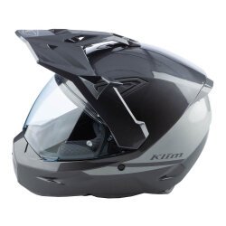 Klim X1 Alpha Carbon Korumalı ADV Motosiklet Kaskı Metalik Gri / Gri - 3