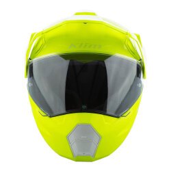 Klim X1 Alpha Carbon Korumalı ADV Motosiklet Kaskı Sarı / Beyaz - 5