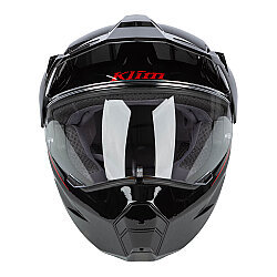 Klim X1 Alpha Carbon Quanta ADV Motosiklet Kaskı Siyah / Kırmızı - 5