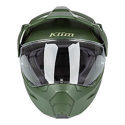 Klim X1 Alpha Carbon Quanta ADV Motosiklet Kaskı Siyah / Yeşil - 5