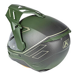 Klim X1 Alpha Carbon Quanta ADV Motosiklet Kaskı Siyah / Yeşil - 8