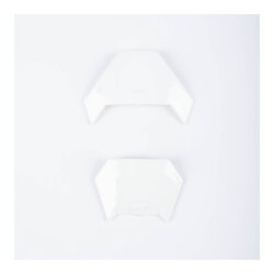 Klim X1 Alpha Kask İçin Çene Havalandırma Kapağı Beyaz - Klim