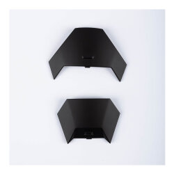 Klim X1 Alpha Kask İçin Çene Havalandırma Kapağı Mat Siyah - Klim