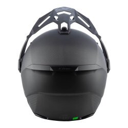 Klim X1 Alpha Matt Carbon Korumalı ADV Motosiklet Kaskı Mat Siyah - 6