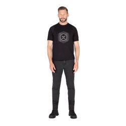 Knox Colton Slim Korumalı Denim Motosiklet Pantolonu Koyu Gri - 2
