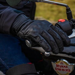 Knox Hadleigh Korumalı Su Geçirmez Deri Motosiklet Eldiveni - 3