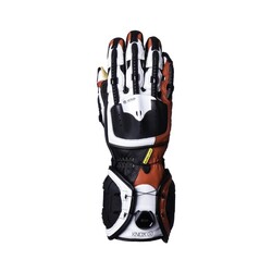 Knox Handroid (MK4) Korumalı Deri Motosiklet Eldiveni Kırmızı / Beyaz - 1