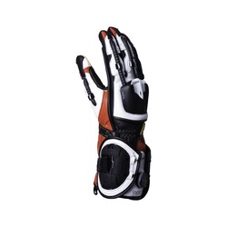 Knox Handroid (MK4) Korumalı Deri Motosiklet Eldiveni Kırmızı / Beyaz - 4
