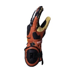 Knox Handroid (MK4) Korumalı Deri Motosiklet Eldiveni Kırmızı / Beyaz - 6