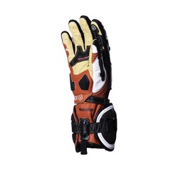 Knox Handroid (MK4) Korumalı Deri Motosiklet Eldiveni Kırmızı / Beyaz - 8