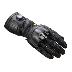 Knox Handroid (MK5) Korumalı Deri Motosiklet Eldiveni Siyah - 4