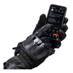 Knox Handroid (MK5) Korumalı Deri Motosiklet Eldiveni Siyah - 9