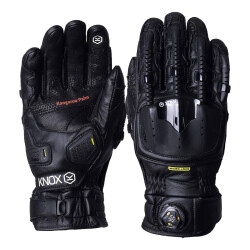 Knox Handroid Pod MK4 Korumalı Motosiklet Eldiveni Siyah - 7