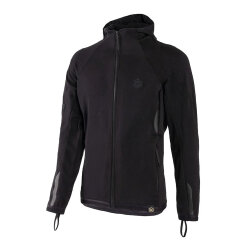 Knox Shield Hoody (AAA) Korumalı Kapüşonlu Kadın Motosiklet Montu Siyah - Knox