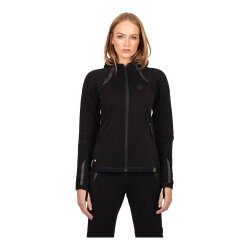 Knox Shield Hoody (AAA) Korumalı Kapüşonlu Kadın Motosiklet Montu Siyah - 3