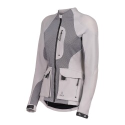 Knox Tor Duo Korumalı Kadın Motosiklet Montu Gri - Knox