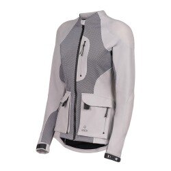 Knox Tor Korumalı Kadın Motosiklet Montu Gri - Knox