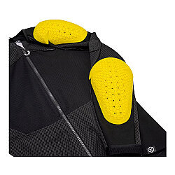Knox Urbane Pro MOVE Korumalı Kadın Motosiklet Montu Siyah - 12