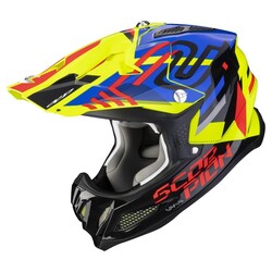 Scorpion VX-22 Air Neox Off-Road Kaskı Sarı / Mavi / Kırmızı - 1