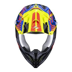 Scorpion VX-22 Air Neox Off-Road Kaskı Sarı / Mavi / Kırmızı - 2