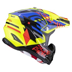 Scorpion VX-22 Air Neox Off-Road Kaskı Sarı / Mavi / Kırmızı - 3
