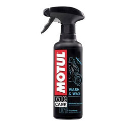 Motul MC CARE E1 Wash Wax Susuz Temizleyici ve Cilalama Spreyi 400ml - Motul