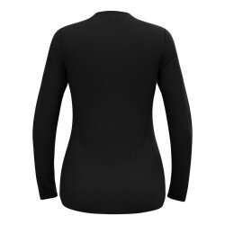 Odlo Merino 160 Uzun Kollu Termal Kadın Üst İçlik Siyah - 2