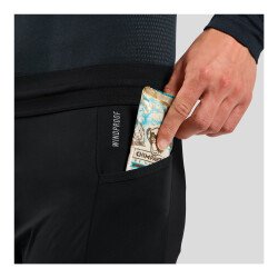 Odlo Zeroweight Termal Alt Rüzgarlık Siyah - 7
