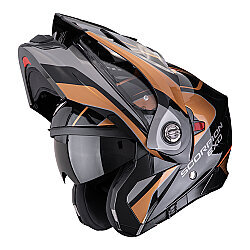 Scorpion ADX-2 Kamps Adv Motosiklet Kaskı Siyah / Bakır - Scorpion (1)