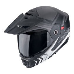Scorpion ADX-2 Lewis Adv Motosiklet Kaskı Mat Siyah / Gümüş 