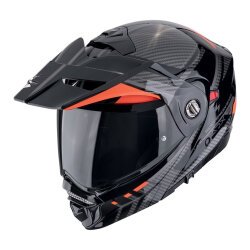 Scorpion ADX-2 Lewis Adv Motosiklet Kaskı Siyah / Kırmızı 