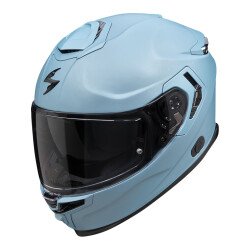 Scorpion Apex EXO-GT SP Carbon Matrix Air Kapalı Motosiklet Kaskı Mavi 