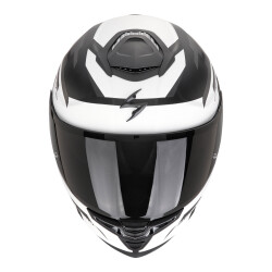 Scorpion Apex EXO-GT SP Carbon Matrix Air Tornado Kapalı Motosiklet Kaskı Mat Siyah / Gümüş - 2