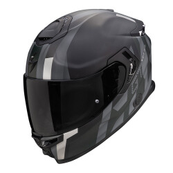 Scorpion Apex EXO-GT SP Carbon Matrix Air Touradven Kapalı Motosiklet Kaskı Mat Siyah / Gümüş - Scorpion