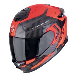 Scorpion Apex EXO-GT SP Carbon Matrix Air Flex Kapalı Motosiklet Kaskı Siyah / Kırmızı 