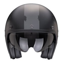 Scorpion Belfast Evo Spade Açık Motosiklet Kaskı Mat Siyah / Gümüş - 2