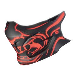 Scorpion Combat Evo Samurai Maske Mat Siyah / Kırmızı - 2