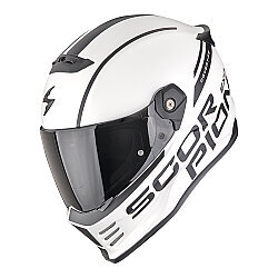 Scorpion Covert FX Danko Kapalı Motosiklet Kaskı Beyaz / Siyah - Scorpion