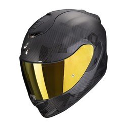 Scorpion EXO 1400 Evo Air Carbon Cerebro Kapalı Motosiklet Kaskı Siyah - Scorpion