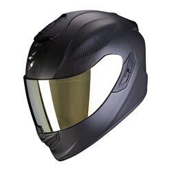 Scorpion EXO 1400 Evo II Air Carbon Kapalı Motosiklet Kaskı Mat Siyah - Scorpion