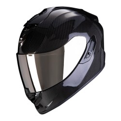 Scorpion EXO 1400 Evo II Air Carbon Kapalı Motosiklet Kaskı Siyah - Scorpion