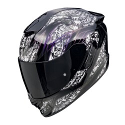 Scorpion EXO 1400 Evo II Air Fantasy Kapalı Motosiklet Kaskı Siyah / Beyaz - Scorpion