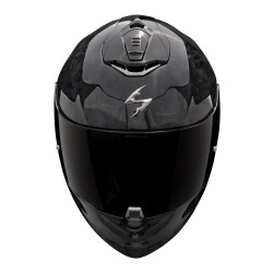 Scorpion EXO 1400 Evo II Air Onyx Carbon Kapalı Motosiklet Kaskı Siyah - Scorpion
