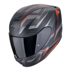 Scorpion EXO 391 Aaxo Kapalı Motosiklet Kaskı Mat Siyah / Kırmızı 