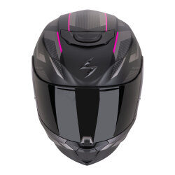 Scorpion EXO 391 Aaxo Kapalı Motosiklet Kaskı Mat Siyah / Pembe - 3
