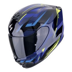 Scorpion EXO 391 Aaxo Kapalı Motosiklet Kaskı Siyah / Mavi 