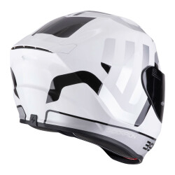 Scorpion EXO 391 Arok Kapalı Motosiklet Kaskı Beyaz / Siyah - 3