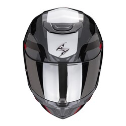 Scorpion EXO 391 Arok Kapalı Motosiklet Kaskı Gri / Kırmızı / Siyah - Scorpion